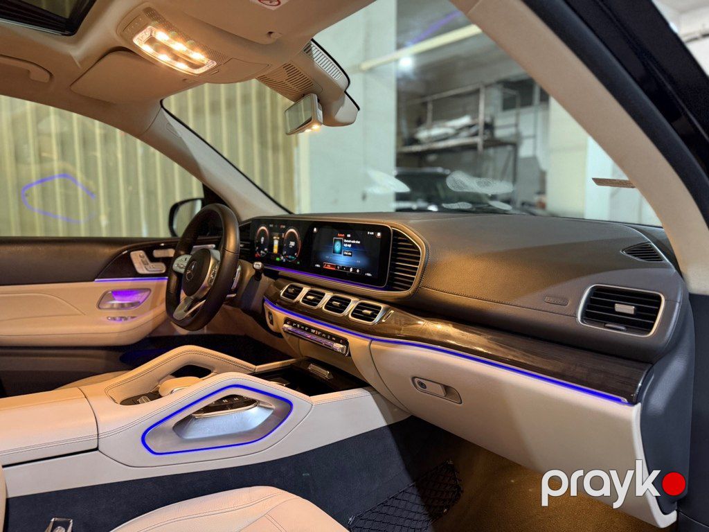 Mercedes GLS 450 4MATIC, 3.0 L, 2020 il, 110 435 km — Avtomobillər, Bakı (9)