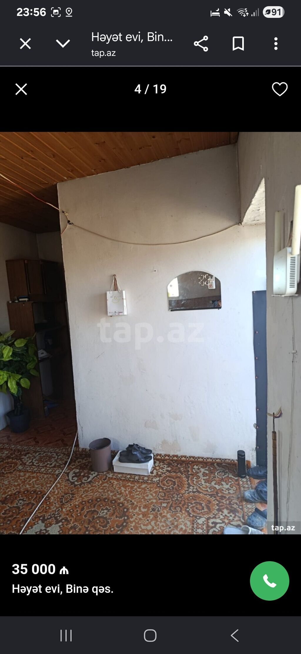 Binə 3 otaqlı, 55 kv. m — Ev, villa, Bakı (4)