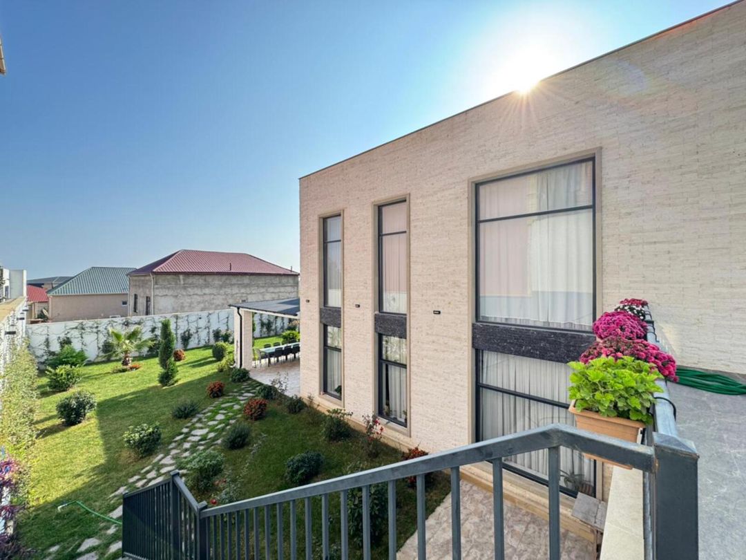 Satılır 6 otaqlı həyət evi/bağ evi 400 m² — Ev, villa, Bakı (4)