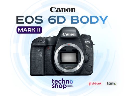 Fotoaparat Canon 6D Mark II Body" — Bakı