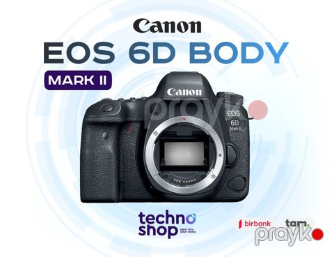 Fotoaparat Canon 6D Mark II Body" — Bakı