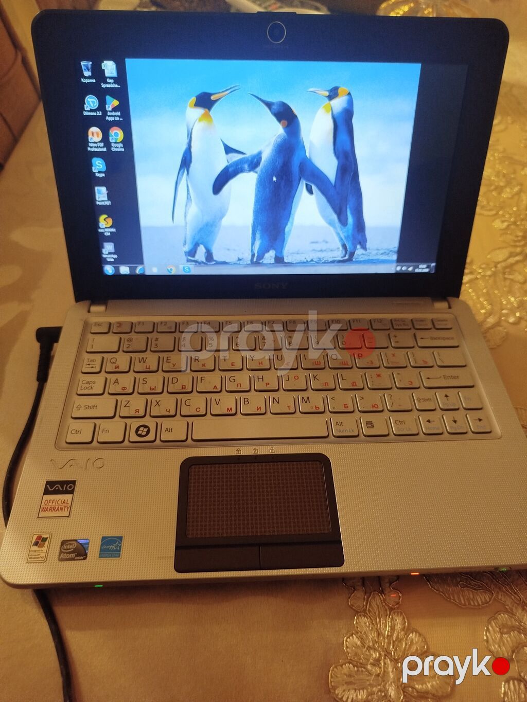 Sony Vaıo mini noutbuk Xüsusiyyətlər: - Ekran: təxminən 10–11 düym — Sony, Bakı (4)