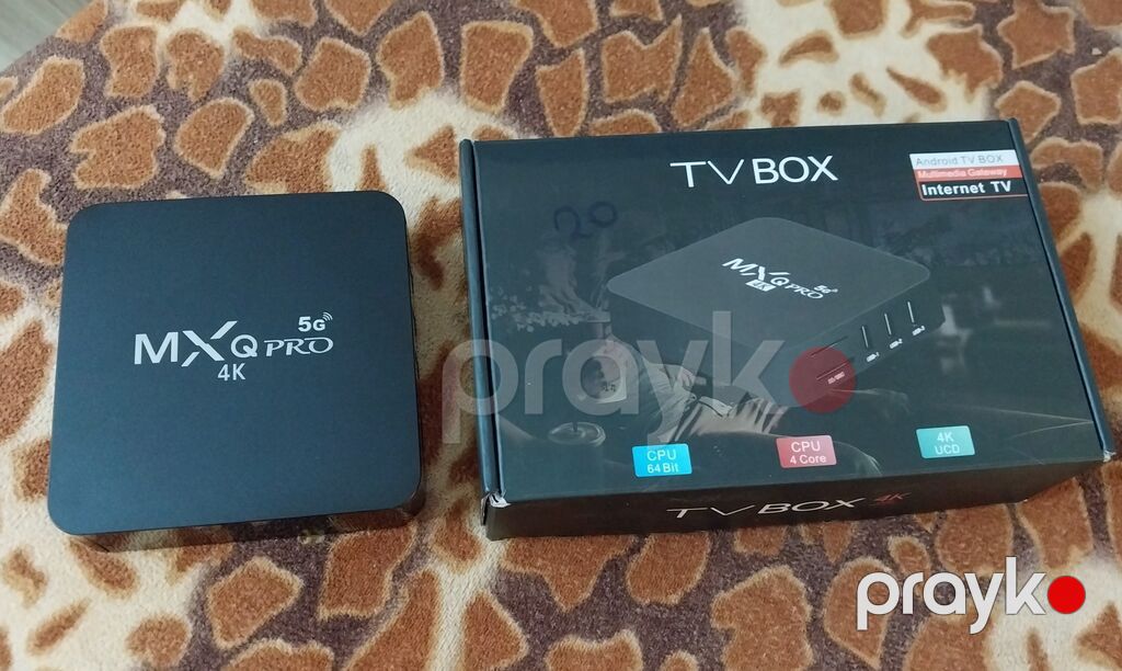Tv Box aparat 16 GB yaddas 2 ram islekdi pultla adaptr yoxdu real — TV qabları və media pleyer, Xırdalan