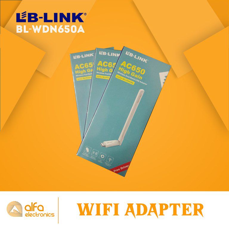 "Lb-Link BL-WDN650A AC650Mbps" Dual band High Gain USB Wi-Fi Adapter — Şəbəkə və server avadanlığı, Bakı (4)