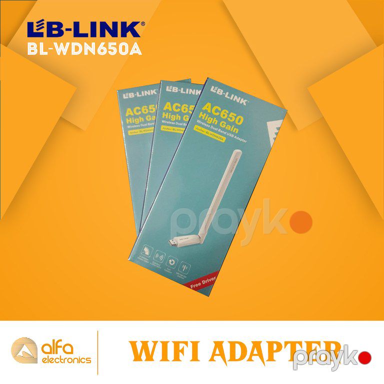 "Lb-Link BL-WDN650A AC650Mbps" Dual band High Gain USB Wi-Fi Adapter — Şəbəkə və server avadanlığı, Bakı (4)