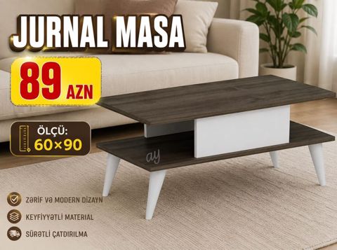 Dördbucaq masa, Açılmayan, Təkərsiz, Zəmanətsiz — Bakı