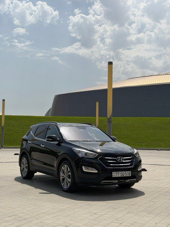 Hyundai Santa Fe, 2.0 L, 2015 il, 267 700 km — Avtomobillər, Bakı (9)