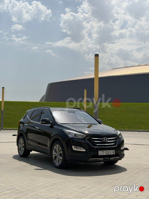 Hyundai Santa Fe, 2.0 L, 2015 il, 267 700 km — Avtomobillər, Bakı (9)