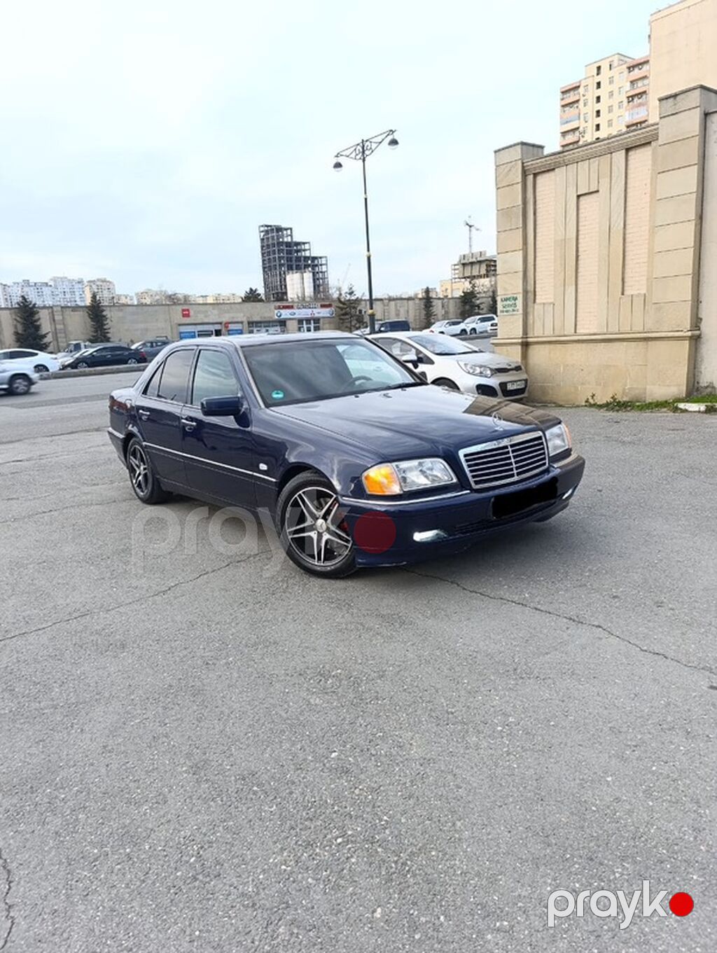 Mercedes-Benz C240 sedan - Kuzov: 4 qapılı sedan, tünd mavi rəng — Avtomobillər, Lənkəran (6)