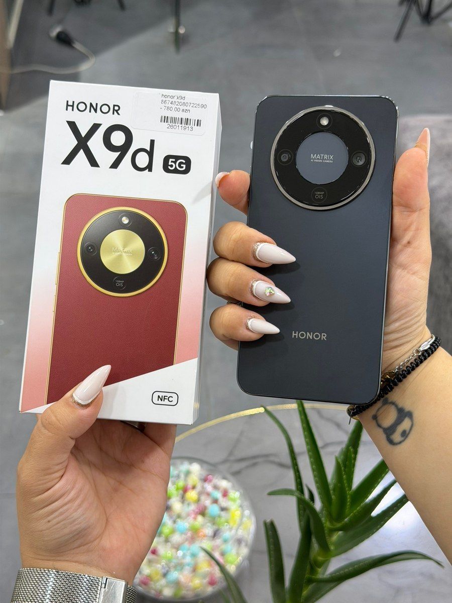 Honor X9d Midnight Black 256GB/8GB — Smartfonlar, Bakı (2)