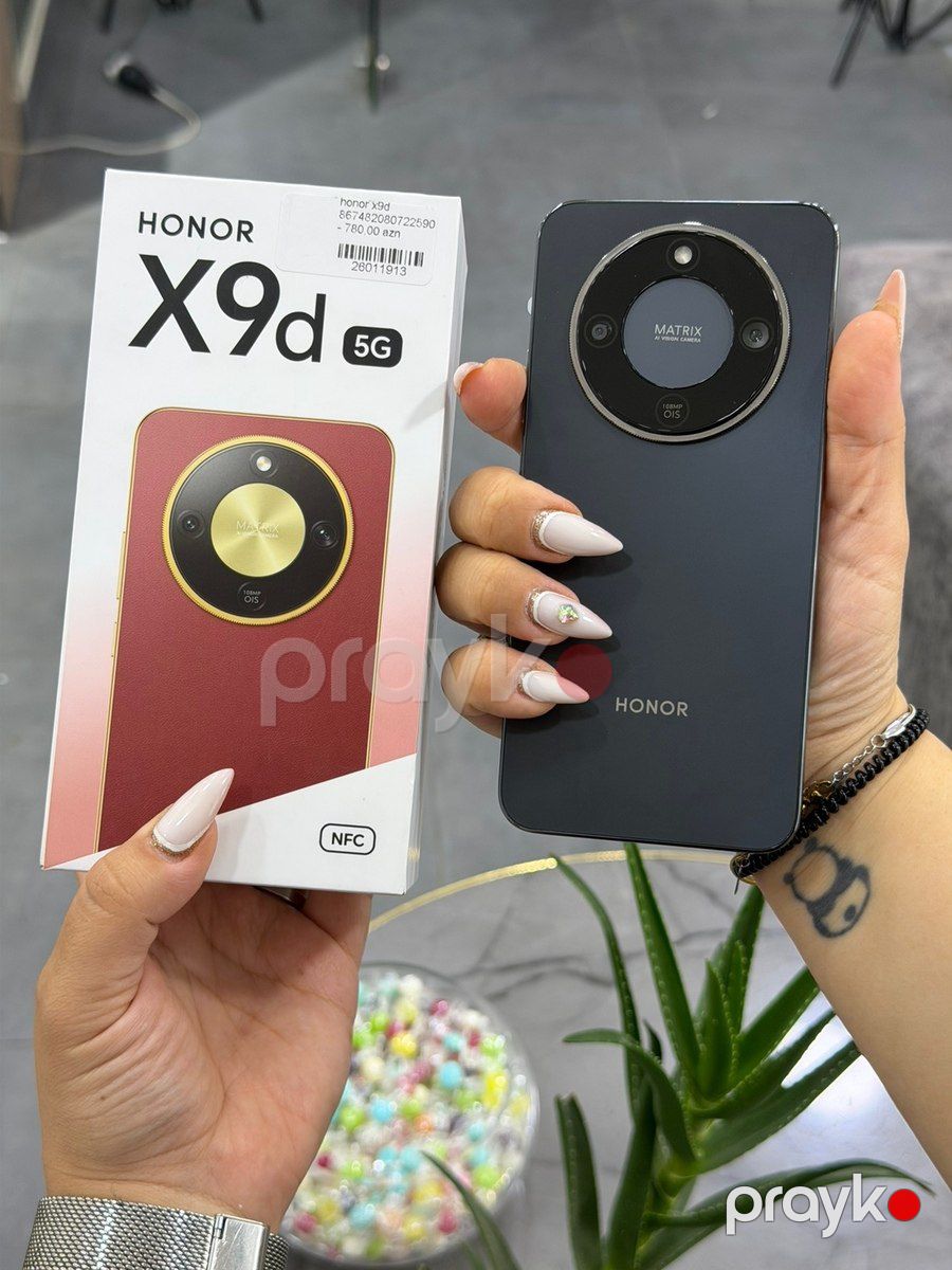 Honor X9d Midnight Black 256GB/8GB — Smartfonlar, Bakı (2)
