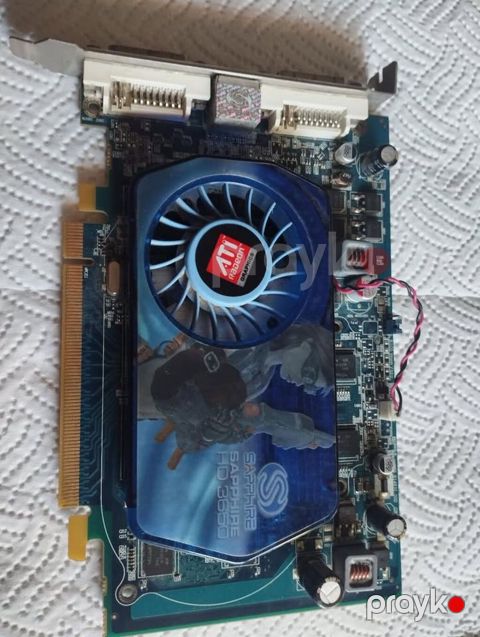 Sapphire ATI Radeon HD 3650 videokartı - GPU: ATI Radeon HD 3650 — Bakı