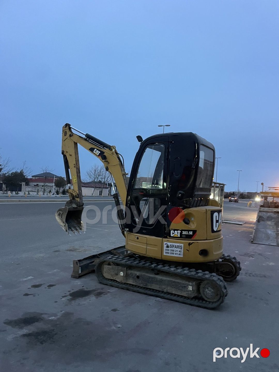 Cat 303.5 e mini ekskavator, 2012 il — İnşaat texnikası, Bakı (2)
