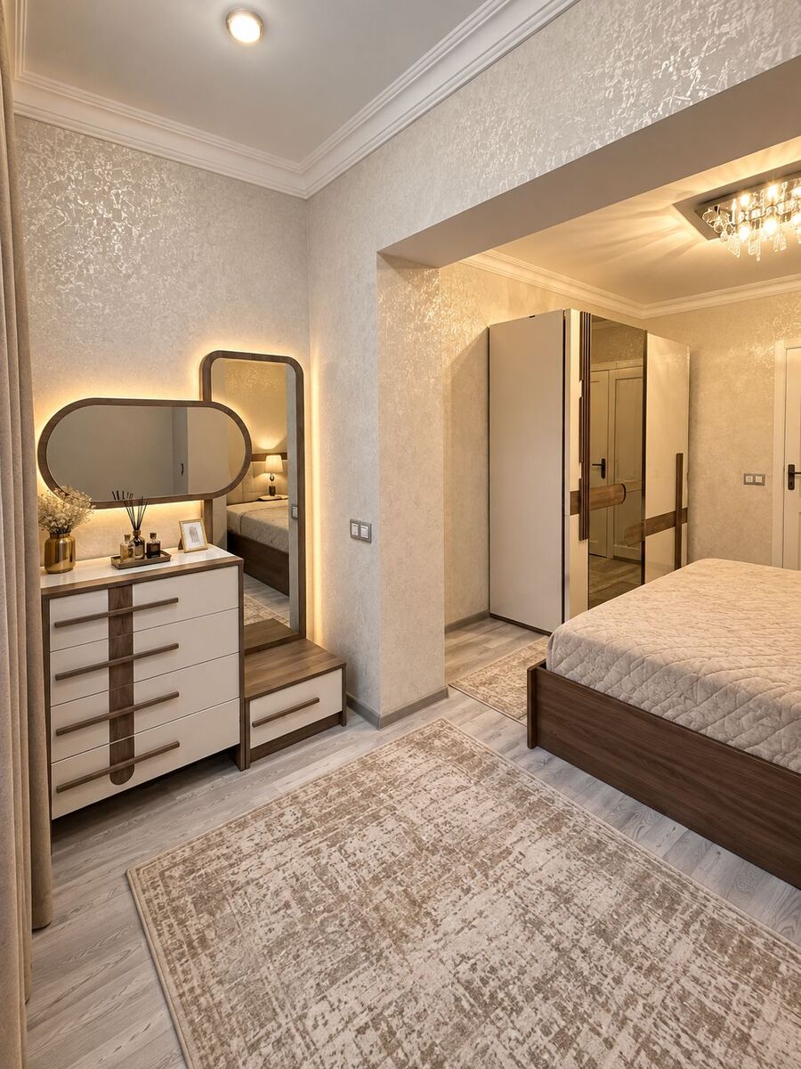 İcarəyə verilir 3 otaqlı yeni tikili 80 m² — Mənzil, Bakı (8)