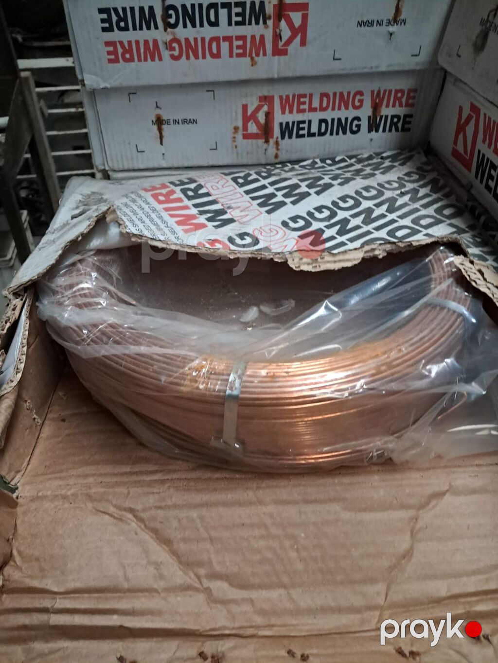 Elektrod Məhsul: Qaynaq məftili (Welding Wire) Qeyd: bazar — Fəliz məmulatı, Sumqayıt (3)