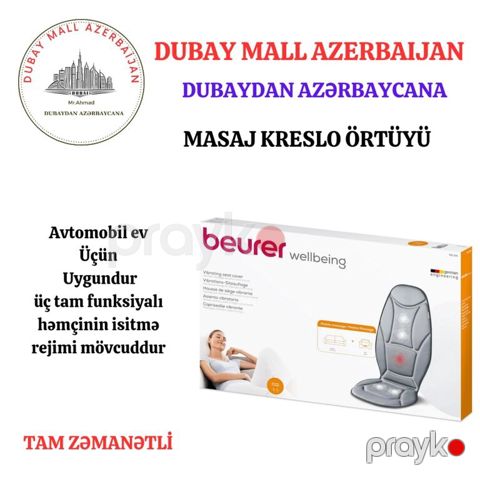 "Beurer" kreslo masaj örtüyü — Bakı