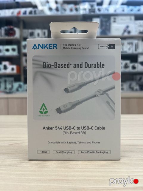 Anker 544 Usb-c to Usb-c 140W Bio-Based — A80F1H21 — Bakı