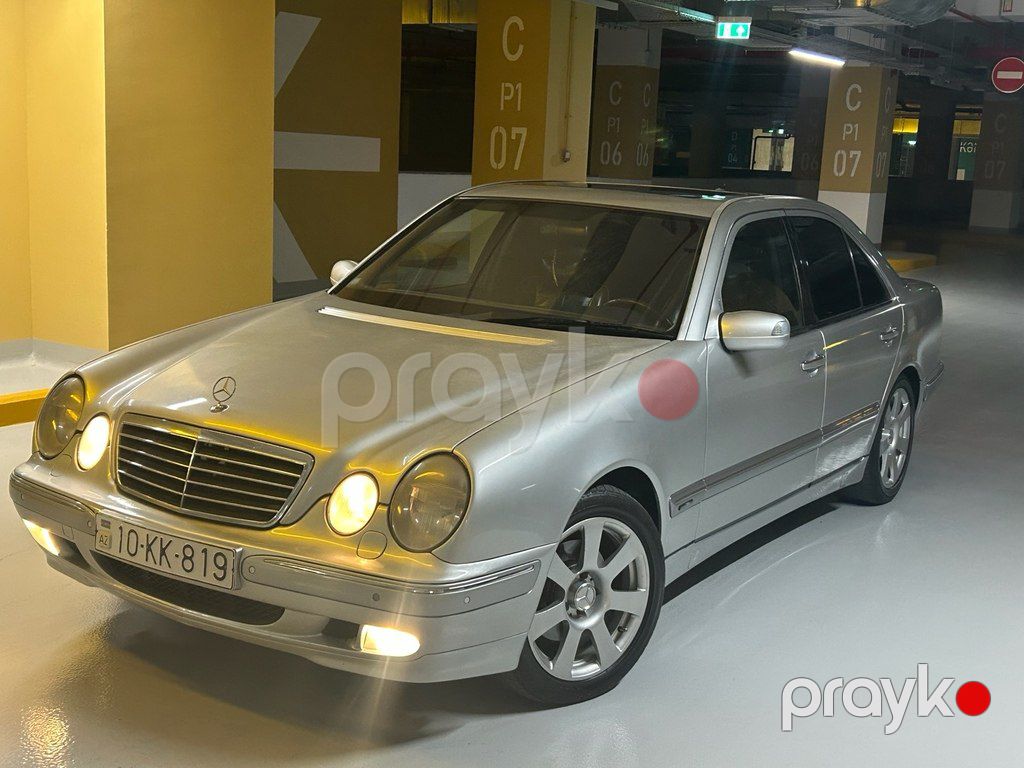 Mercedes E 320, 3.2 L, 2000 il, 563 961 km — Avtomobillər, Bakı (3)