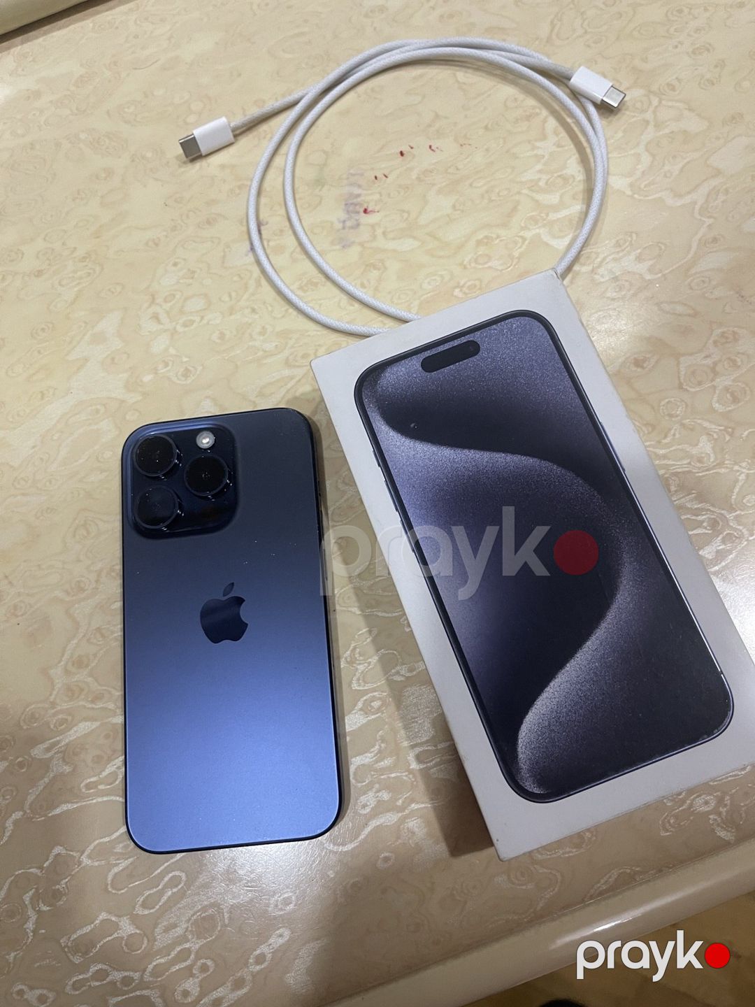 Apple iPhone 15 Pro Blue Titanium 256GB/8GB — Smartfonlar, Bakı (3)