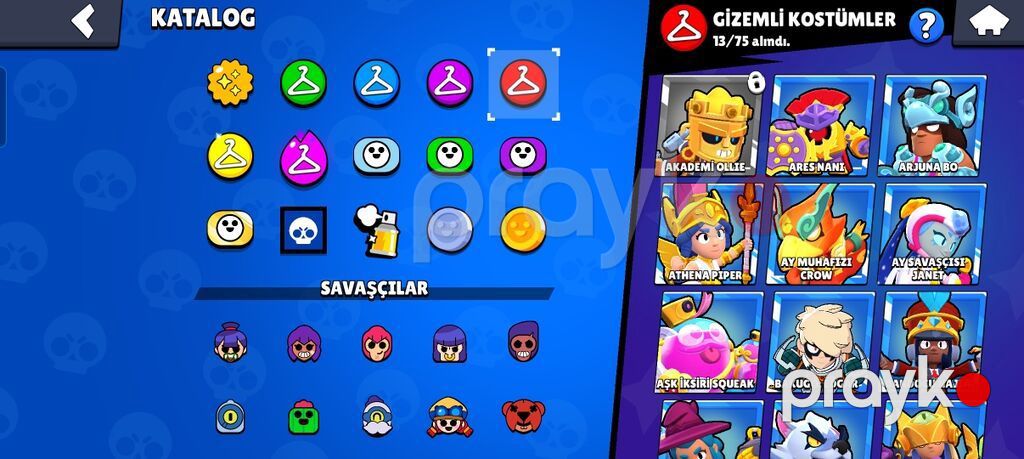 Brawl Stars hesabı – yüksək trofeyli və zəngin kontentli - Kupa yolu — Digər, Bakı (6)