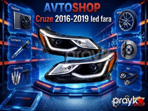 "Chevrolet Cruze" LED farası