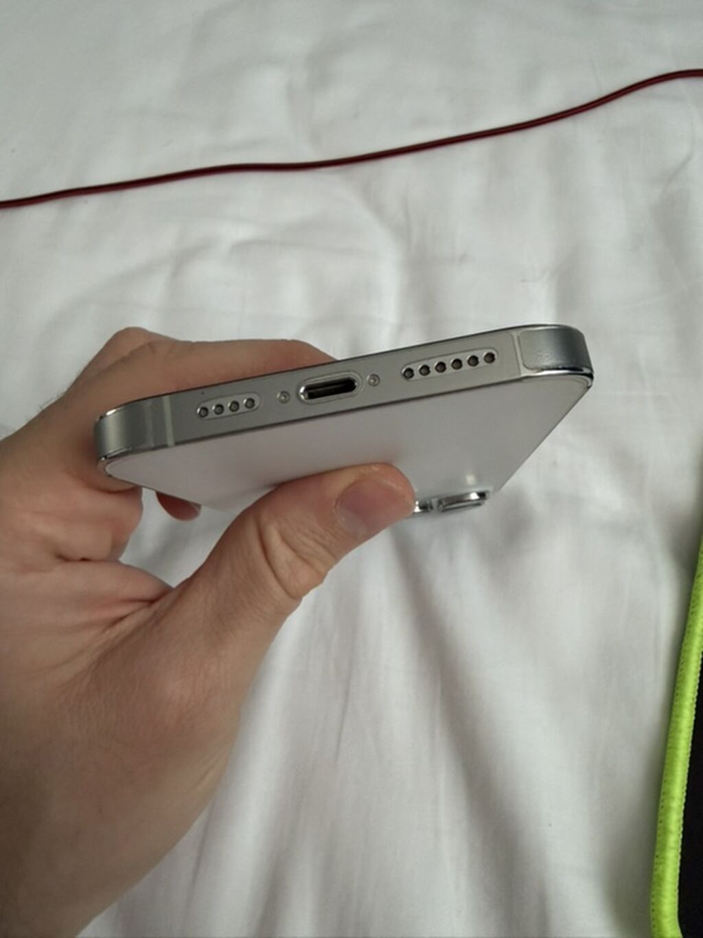 IPhone 14 Pro Max, Ağ, Face ID — Apple iPhone, Bakı (5)