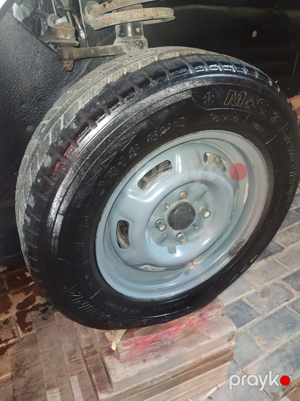 VAZ klassik modellər üçün polad disklər 175/70 R13 (şəkillərdə görülən — Diskləri, Masazır (4)