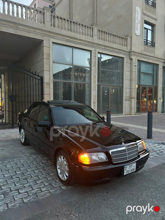 Mercedes C 200, 2.0 L, 1999 il, 284 000 km — Avtomobillər, Bakı (4)