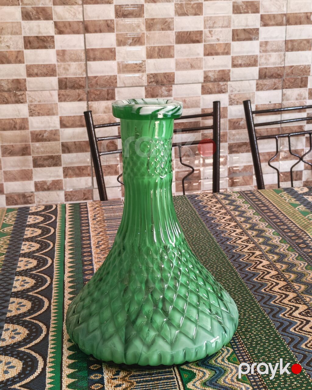 Yaşıl şüşə qəlyan kolbası (qabı) Salam.Qəlyan kolbasi "Alfa" di — Elektronik siqaretlər, Bakı