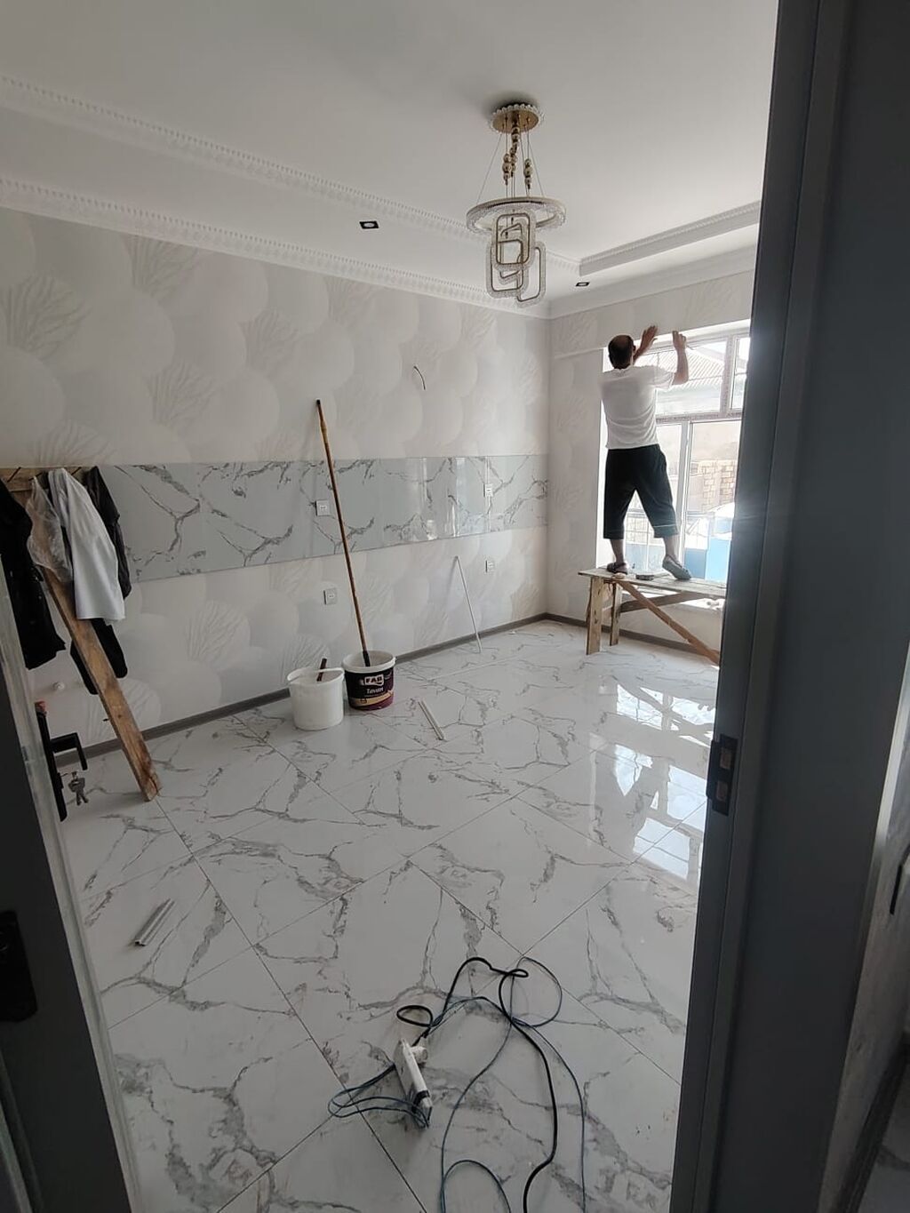 4 otaqlı, 140 kv. m, Kredit yoxdur, Yeni təmirli — Ev, villa, Saray (8)