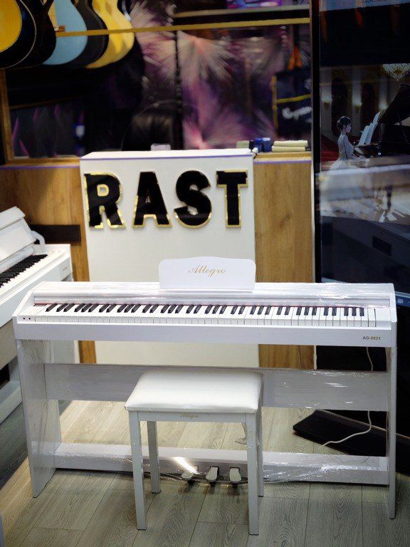 Elektro piano "Allegro, AG-8821 PVS White" — Musiqiə alətləri, Bakı (2)