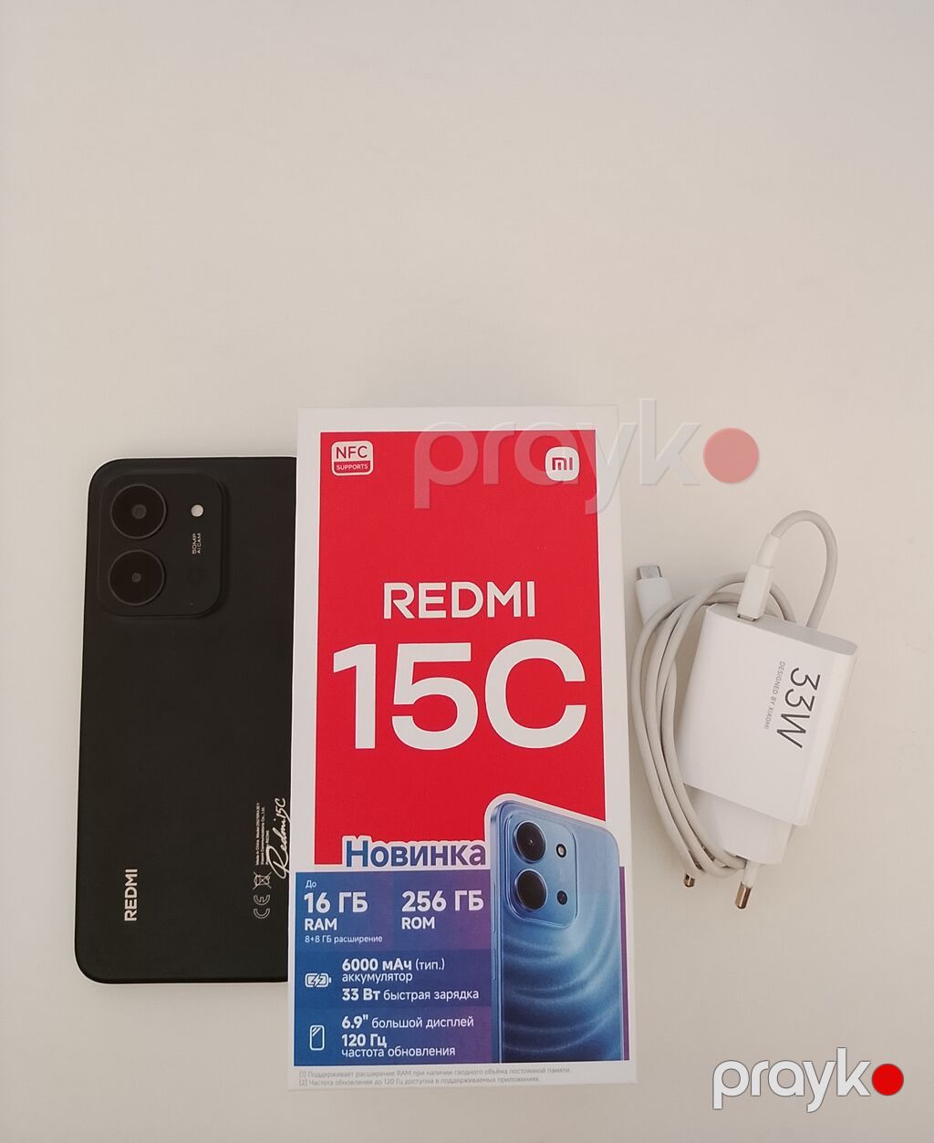 Redmi 14C, 256 GB, rəng - Qara, Sənədlərlə — Xiaomi, Bakı (2)