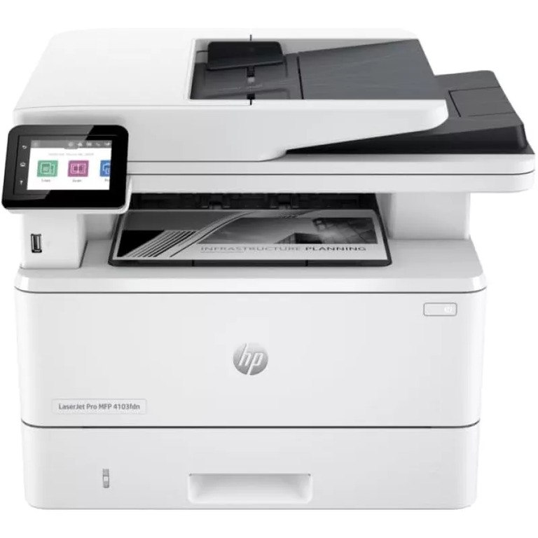 HP LaserJet Pro MFP 4103fdn Printer (2Z628A) — Ofis texnikası və istehlak malları, Bakı (4)