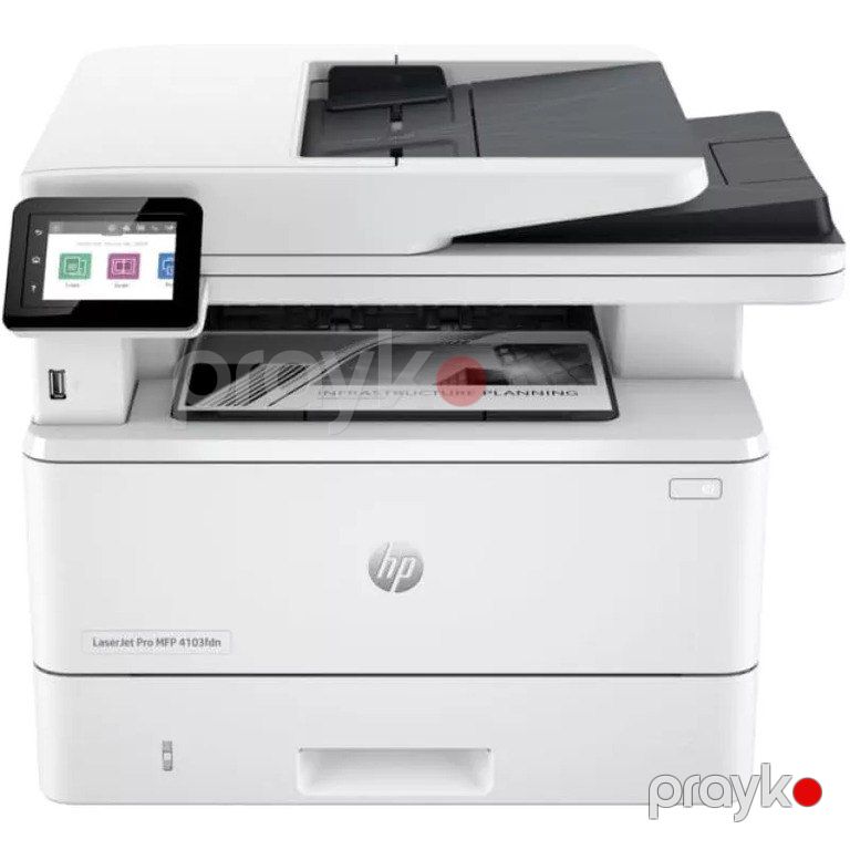 HP LaserJet Pro MFP 4103fdn Printer (2Z628A) — Ofis texnikası və istehlak malları, Bakı (4)