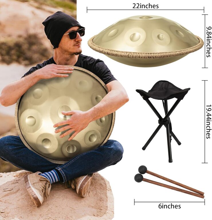 Handpan — Musiqiə alətləri, Bakı (2)