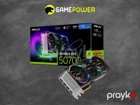 Videokart "PNY RTX 5070 Ti OC 16GB 256-bit — Bakı