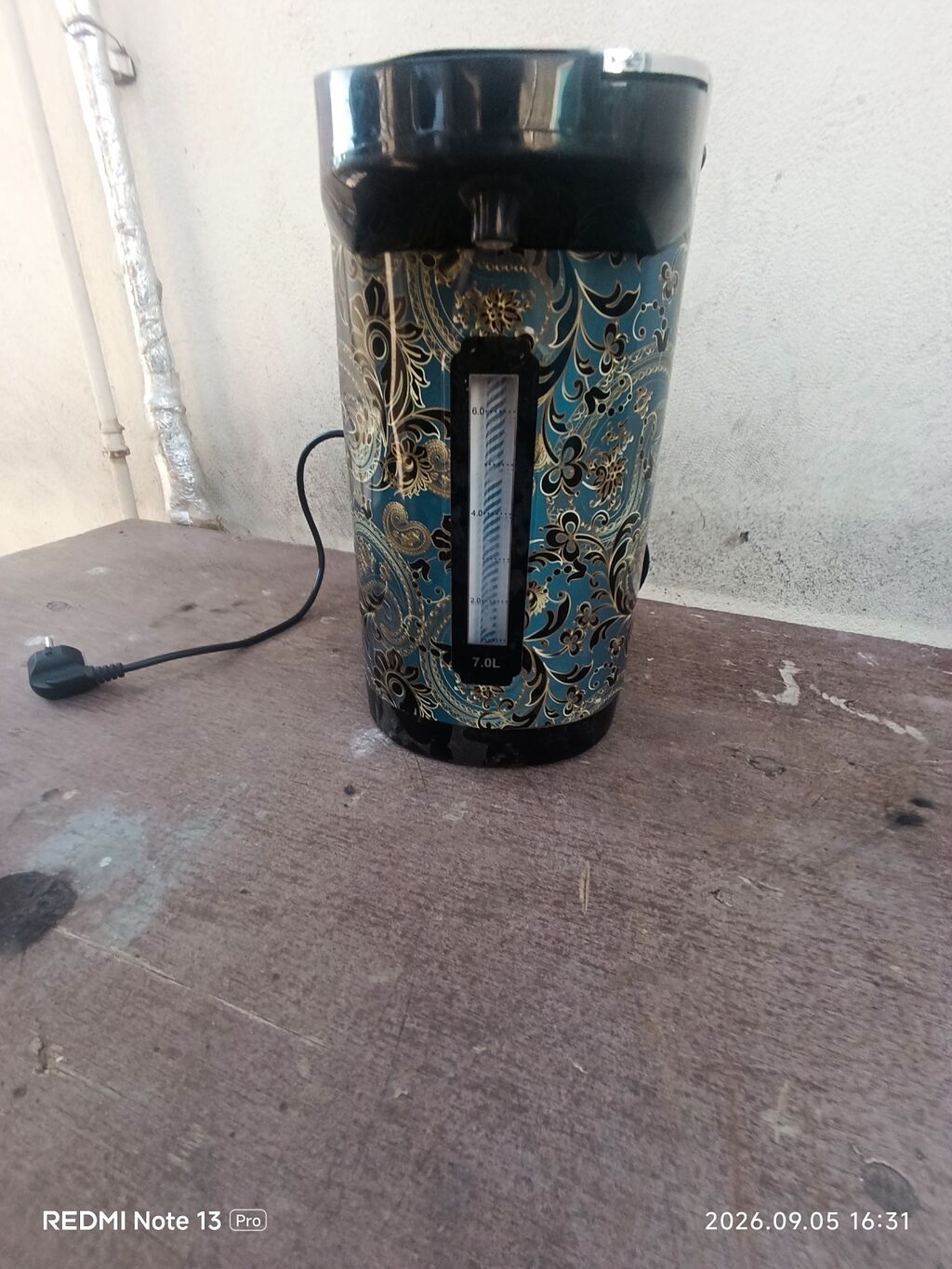 Elif elektrikli termos (su qızdırıcısı/dispensər) Dispense(basirsan su — Elektrik çaydanları və termoslar, Masazır (5)