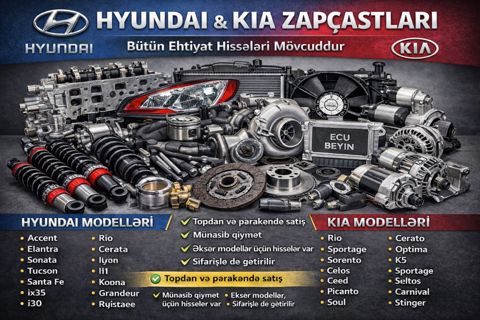 Hyundai, Kia ehtiyat hissələri — Bakı