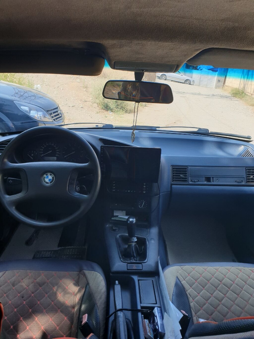 BMW 3 Series E36 sedan - Kuzov: Sedan, mavi rəng - Mühərrik: Benzin — Avtomobillər, Gəncə (4)