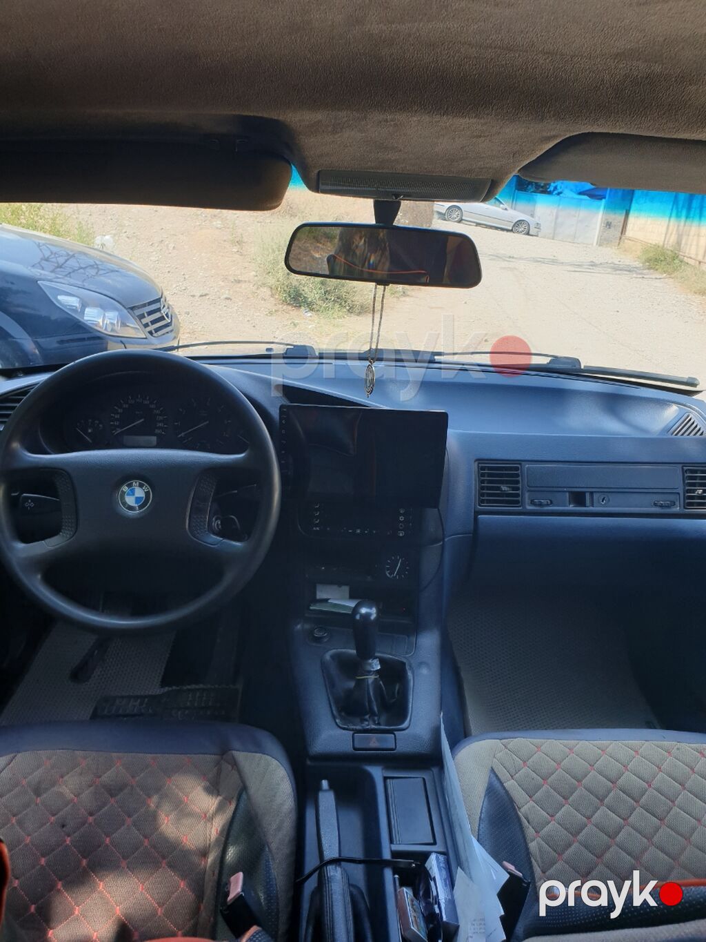 BMW 3 Series E36 sedan - Kuzov: Sedan, mavi rəng - Mühərrik: Benzin — Avtomobillər, Gəncə (4)