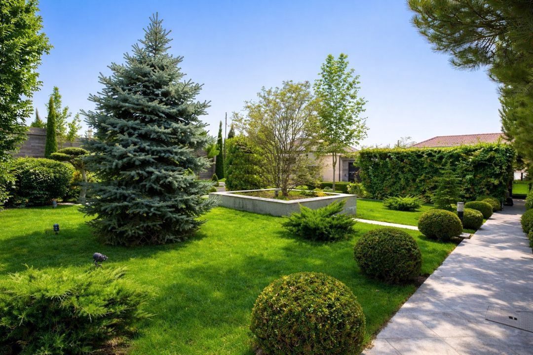 Satılır 7 otaqlı həyət evi/bağ evi 600 m² — Ev, villa, Bakı (9)