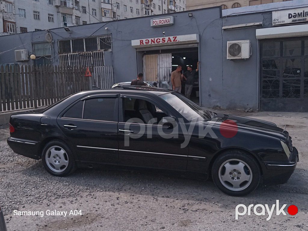 Mercedes E 230, 2.3 L, 1998 il, 350 000 km — Avtomobillər, Sumqayıt (3)