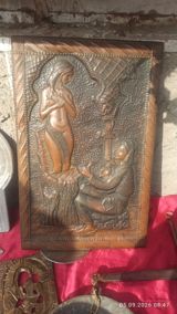 Misgər işi üslubunda relyefli mis panel 50*70 ölçüləri - Material — Emin