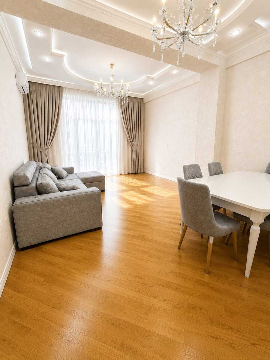 İcarəyə verilir 3 otaqlı yeni tikili 110 m² — Mənzil, Bakı (2)