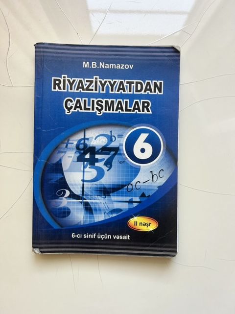 Məhsul: “Riyaziyyatdan Çalışmalar – 6” (M.B. Namazov) - 6-cı sinif — Bakı