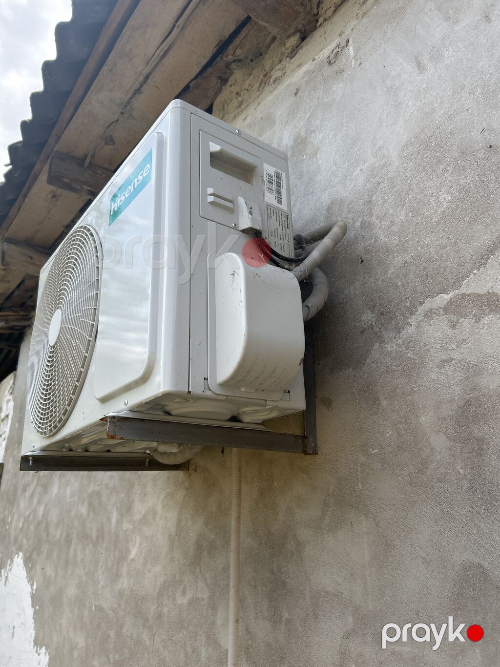 Hisense divar tipli split kondisioner ve Andeli SVC-5000VA gərginlik — Kondisioner və split-sistemlər, Kürdəmir (8)