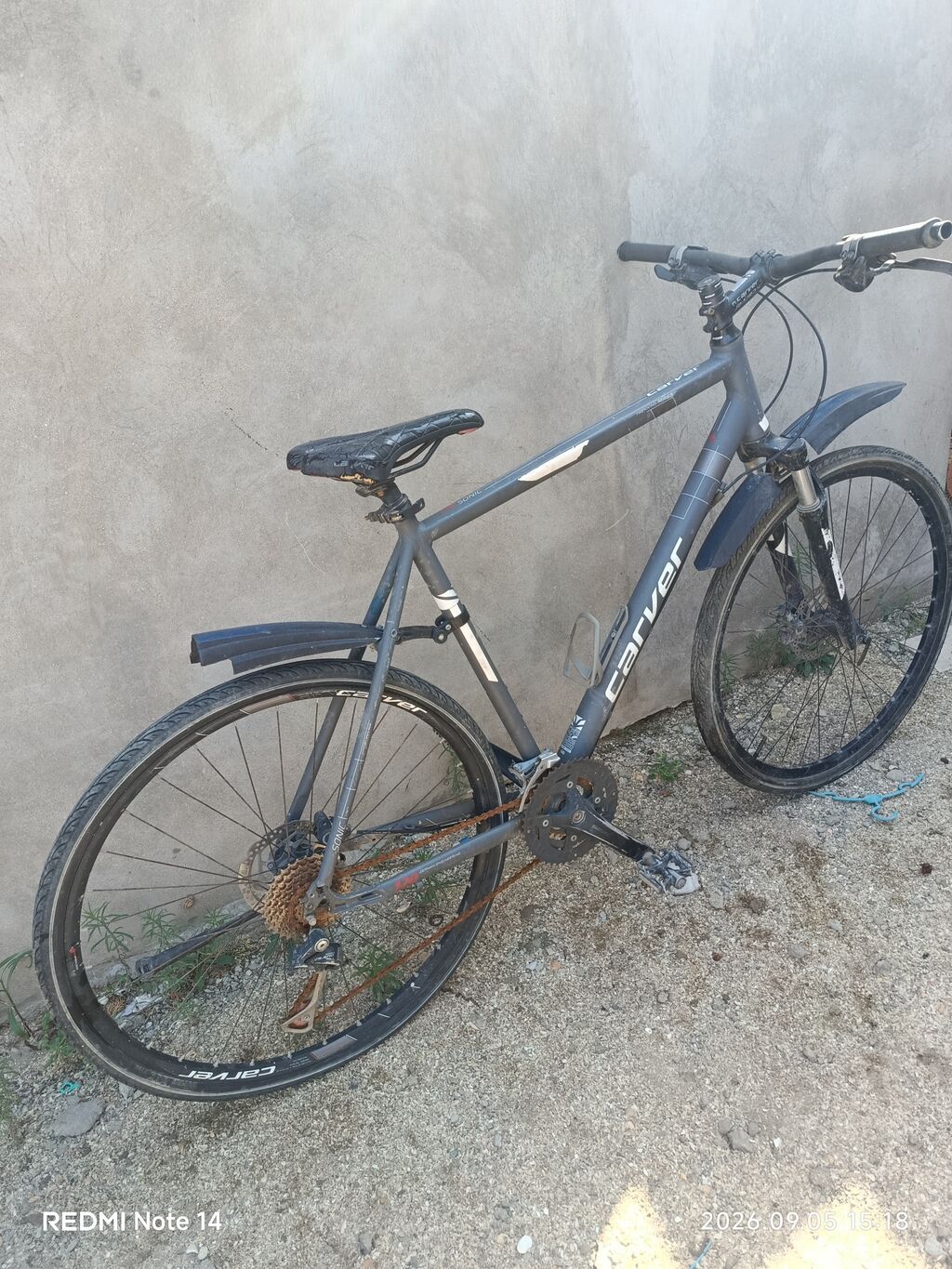 Şəhər/trek tipli velosiped – Carver - Brend/model: Carver (alüminium — Yol velosipedləri, Digah (4)