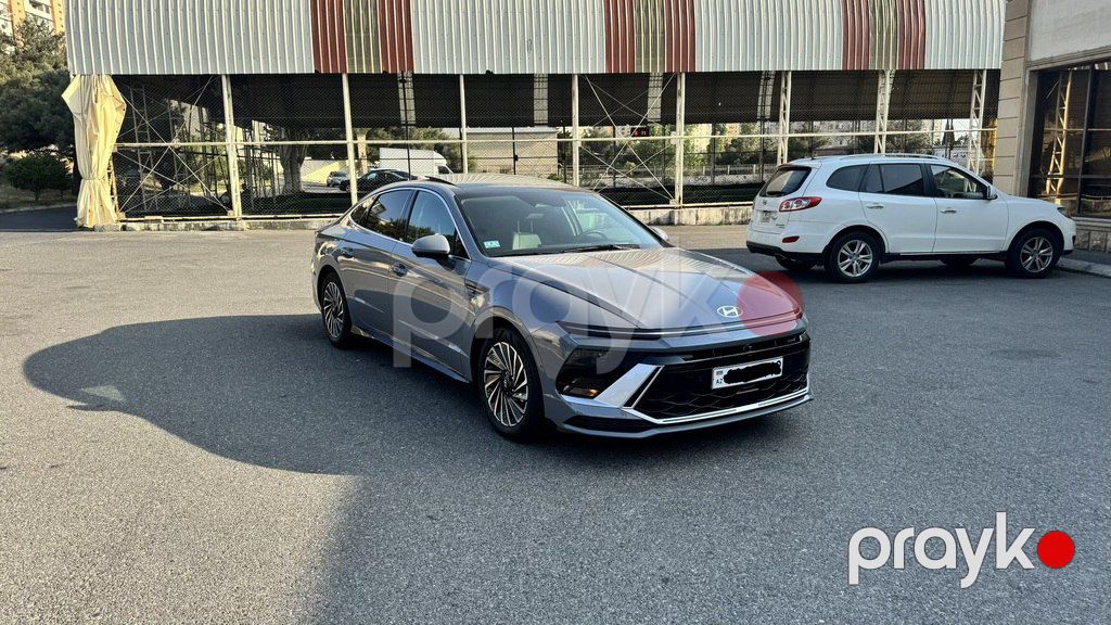 Hyundai Sonata, 2.0 L, 1.62 kWh, 2024 il, 18 000 km — Avtomobillər, Bakı (2)