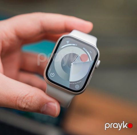 Apple Watch Series 9 Aluminum Starlight 45mm — Bakı