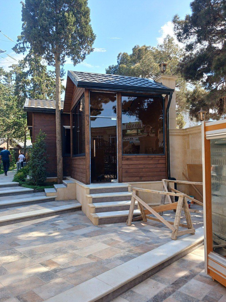 Şüşə qapılar — Təmir və inşaat, Bakı (2)
